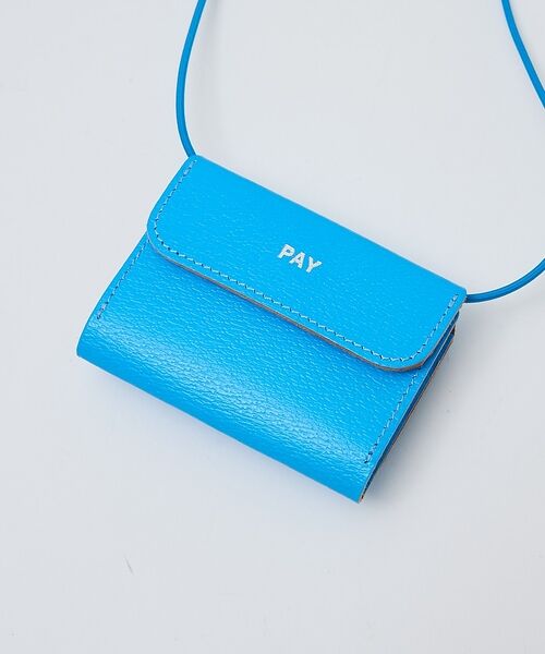 ABAHOUSE / アバハウス 財布・コインケース・マネークリップ | 【1/2HALF / ハーフ】コインキャッチャー付き / レザーショルダーウォレ | 詳細9