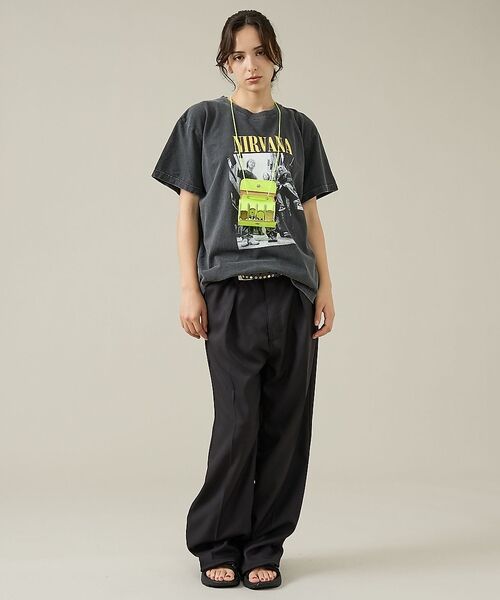 ABAHOUSE / アバハウス 財布・コインケース・マネークリップ | 【1/2HALF / ハーフ】コインキャッチャー付き / レザーショルダーウォレ | 詳細20