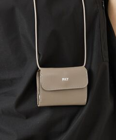 ABAHOUSE / アバハウス 財布・コインケース・マネークリップ | 【1/2HALF / ハーフ】コインキャッチャー付き / ショルダーウォレット