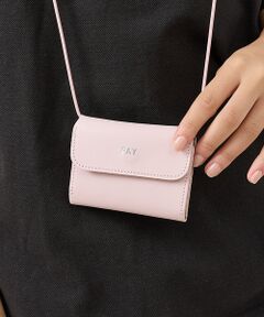 ABAHOUSE / アバハウス 財布・コインケース・マネークリップ | 【1/2HALF / ハーフ】コインキャッチャー付き / ショルダーウォレット