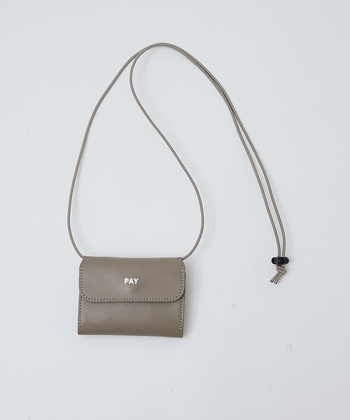 ABAHOUSE / アバハウス 財布・コインケース・マネークリップ | 【1/2HALF / ハーフ】コインキャッチャー付き / ショルダーウォレット | 詳細1