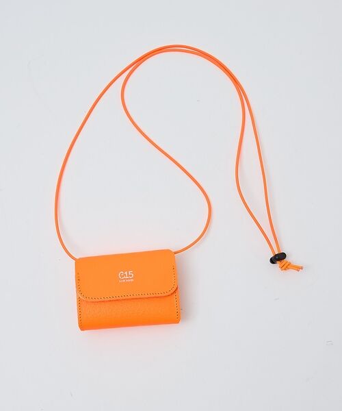 ABAHOUSE / アバハウス 財布・コインケース・マネークリップ | 【1/2HALF / ハーフ】三つ折り財布 / レザーショルダーウォレット / | 詳細2