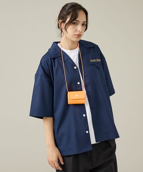 ABAHOUSE / アバハウス 財布・コインケース・マネークリップ | 【1/2HALF / ハーフ】三つ折り財布 / レザーショルダーウォレット / | 詳細3