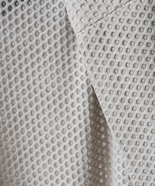 ABAHOUSE / アバハウス ブルゾン | 【接触冷感】ハニカムメッシュ ショールブルゾン/ジャケット【予約】 | 詳細1