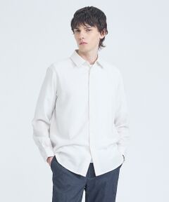 ABAHOUSE / アバハウス シャツ・ブラウス | 【リネンブレンド】ライトウェイト 長袖シャツ