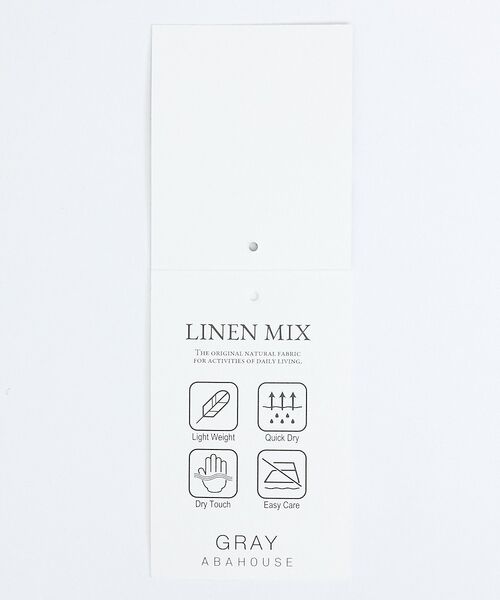 ABAHOUSE / アバハウス シャツ・ブラウス | 【リネンブレンド】ライトウェイト 長袖シャツ | 詳細20