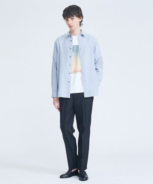 ABAHOUSE / アバハウス シャツ・ブラウス | 【リネンブレンド】ライトウェイト 長袖シャツ | 詳細22