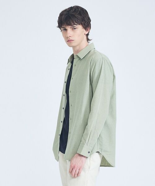 ABAHOUSE / アバハウス シャツ・ブラウス | 【リネンブレンド】ライトウェイト 長袖シャツ | 詳細24