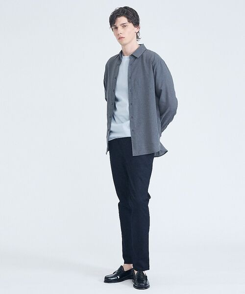 ABAHOUSE / アバハウス シャツ・ブラウス | 【リネンブレンド】ライトウェイト 長袖シャツ | 詳細30