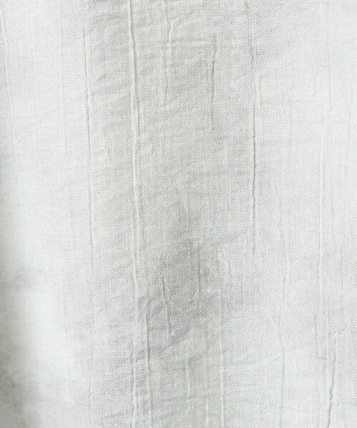 ABAHOUSE / アバハウス シャツ・ブラウス | 【リネン混】アブストラクト柄 半袖シャツ【予約】 | 詳細1