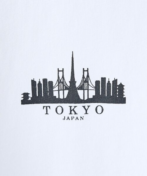 ABAHOUSE / アバハウス Tシャツ | 【CITY PRINT】半袖Tシャツ | 詳細1