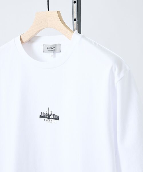 ABAHOUSE / アバハウス Tシャツ | 【CITY PRINT】半袖Tシャツ | 詳細5