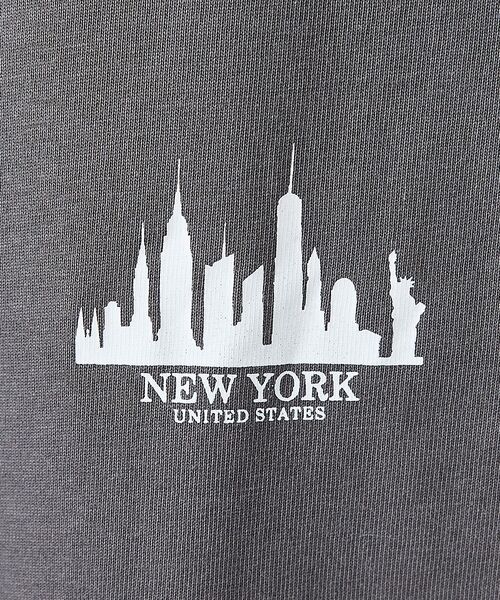 ABAHOUSE / アバハウス Tシャツ | 【CITY PRINT】半袖Tシャツ | 詳細12
