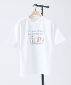 ABAHOUSE / アバハウス Tシャツ | 【EVERYDAY LIFE】 グラフィックTシャツ