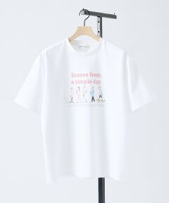 ABAHOUSE / アバハウス Tシャツ | 【EVERYDAY LIFE】 グラフィックTシャツ