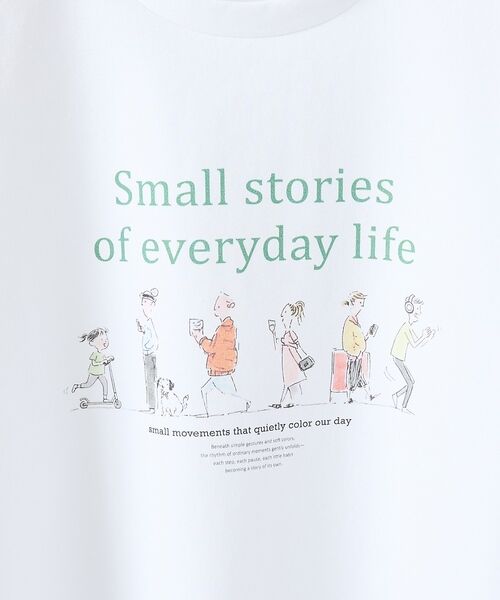 ABAHOUSE / アバハウス Tシャツ | 【EVERYDAY LIFE】 グラフィックTシャツ | 詳細5