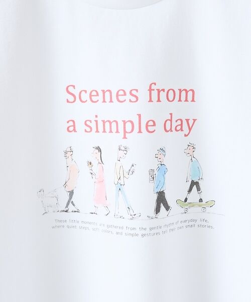 ABAHOUSE / アバハウス Tシャツ | 【EVERYDAY LIFE】 グラフィックTシャツ | 詳細11