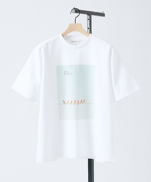 ABAHOUSE / アバハウス Tシャツ | 【BIRD】 グラフィックTシャツ【予約】 | 詳細4
