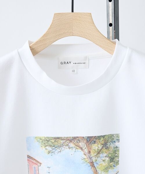 ABAHOUSE / アバハウス Tシャツ | 【WATERCOLOR PAINTING】 グラフィックTシャツ【予約】 | 詳細2