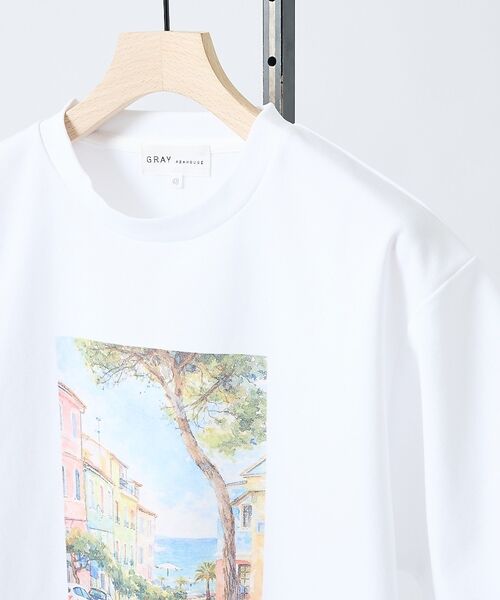 ABAHOUSE / アバハウス Tシャツ | 【WATERCOLOR PAINTING】 グラフィックTシャツ【予約】 | 詳細3