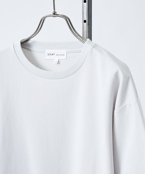 ABAHOUSE / アバハウス Tシャツ | 【抗菌防臭/UVカット】シルケットポンチ 半袖Tシャツ【予約】 | 詳細8