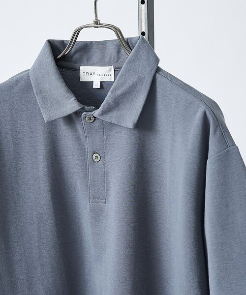 ABAHOUSE / アバハウス ポロシャツ | 【抗菌防臭/UVカット】シルケットポンチ 半袖ポロシャツ【予約】 | 詳細8