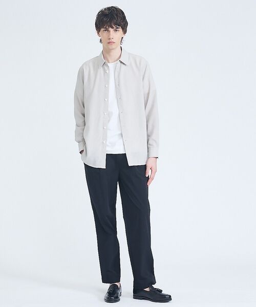 ABAHOUSE / アバハウス Tシャツ | 【SMART CLOSET/WEB限定】シルキータッチ モックネック 半袖Tシャ | 詳細7