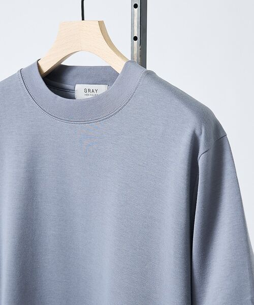 ABAHOUSE / アバハウス Tシャツ | 【SMART CLOSET/WEB限定】シルキータッチ モックネック 半袖Tシャ | 詳細6