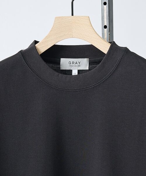 ABAHOUSE / アバハウス Tシャツ | 【SMART CLOSET/WEB限定】シルキータッチ モックネック 半袖Tシャ | 詳細9