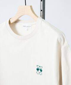 ABAHOUSE / アバハウス Tシャツ | 【アイコン刺繍】ボックスシルエット Tシャツ【予約】