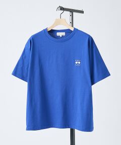 ABAHOUSE / アバハウス Tシャツ | 【アイコン刺繍】ボックスシルエット Tシャツ【予約】