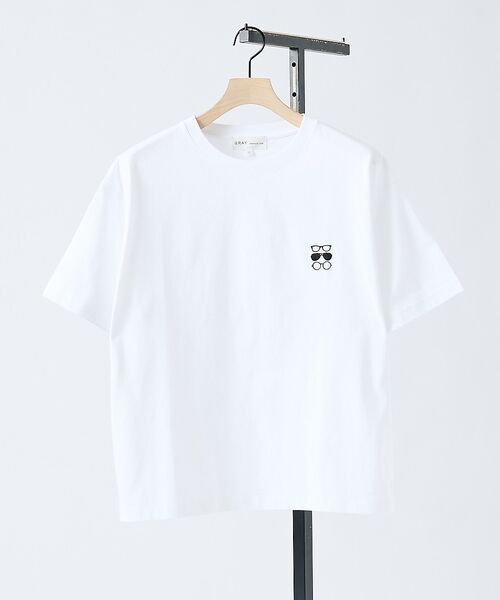 ABAHOUSE / アバハウス Tシャツ | 【アイコン刺繍】ボックスシルエット Tシャツ | 詳細3