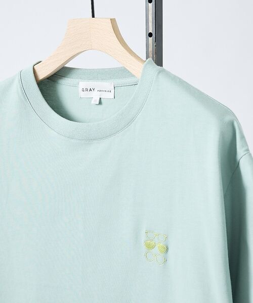 ABAHOUSE / アバハウス Tシャツ | 【アイコン刺繍】ボックスシルエット Tシャツ | 詳細14