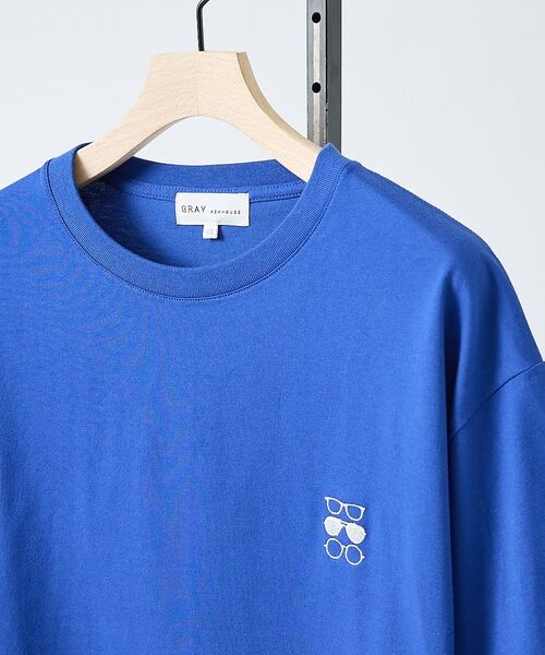 ABAHOUSE / アバハウス Tシャツ | 【アイコン刺繍】ボックスシルエット Tシャツ【予約】 | 詳細8