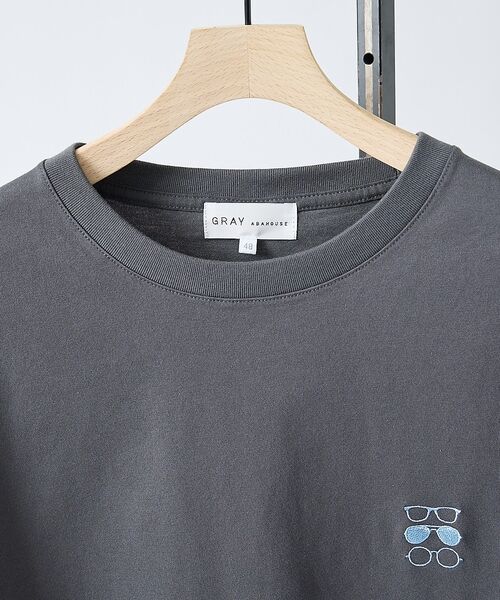 ABAHOUSE / アバハウス Tシャツ | 【アイコン刺繍】ボックスシルエット Tシャツ【予約】 | 詳細11