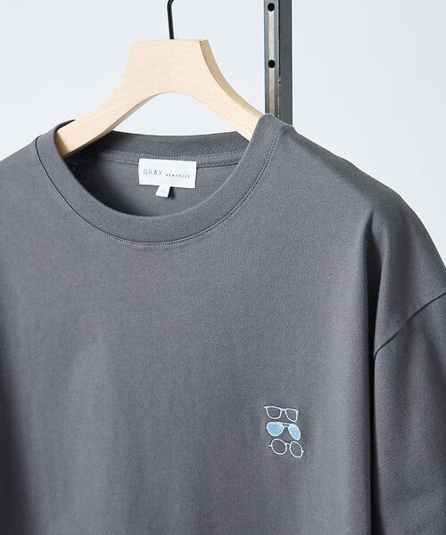 ABAHOUSE / アバハウス Tシャツ | 【アイコン刺繍】ボックスシルエット Tシャツ | 詳細26
