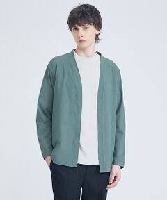 ABAHOUSE / アバハウス カーディガン・ボレロ | 【接触冷感】メッシュ ボタンレス カーディガン【予約】