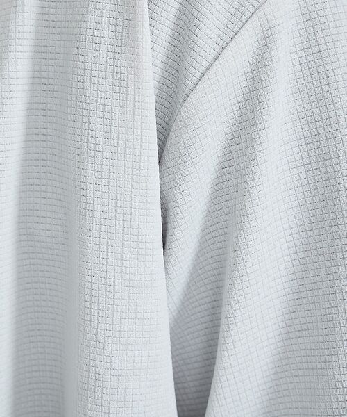 ABAHOUSE / アバハウス カーディガン・ボレロ | 【接触冷感】メッシュ ボタンレス カーディガン【予約】 | 詳細1