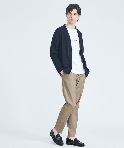 ABAHOUSE / アバハウス カーディガン・ボレロ | 【接触冷感】メッシュ ボタンレス カーディガン【予約】 | 詳細6