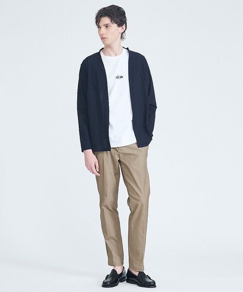 ABAHOUSE / アバハウス カーディガン・ボレロ | 【接触冷感】メッシュ ボタンレス カーディガン【予約】 | 詳細14