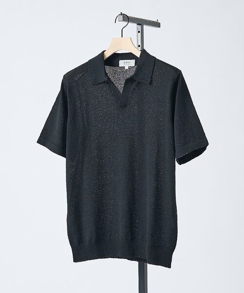 ABAHOUSE / アバハウス ポロシャツ | ブークレー スキッパーポロ【予約】 | 詳細12