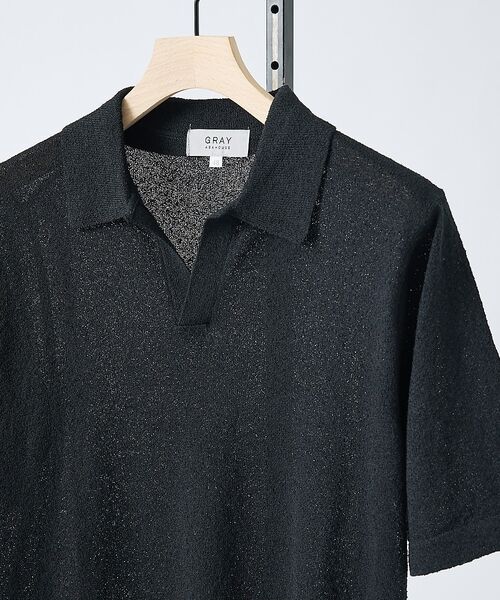 ABAHOUSE / アバハウス ポロシャツ | ブークレー スキッパーポロ【予約】 | 詳細15