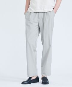 ABAHOUSE / アバハウス パンツ | 【ストレッチ/洗える】1タック イージー ワイドテーパードパンツ【予約】