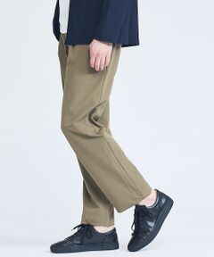 ABAHOUSE / アバハウス パンツ | 【ストレッチ/洗える】1タック イージー ワイドテーパードパンツ【予約】