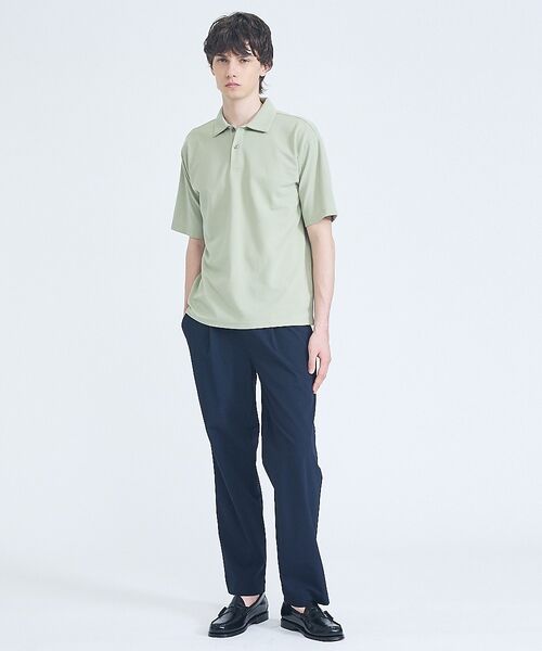 ABAHOUSE / アバハウス パンツ | 【ストレッチ/洗える】1タック イージー ワイドテーパードパンツ【予約】 | 詳細15