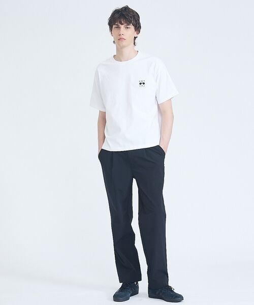 ABAHOUSE / アバハウス パンツ | 【ストレッチ/洗える】1タック イージー ワイドテーパードパンツ【予約】 | 詳細16