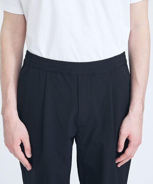 ABAHOUSE / アバハウス パンツ | 【ストレッチ/洗える】1タック イージー ワイドテーパードパンツ【予約】 | 詳細21