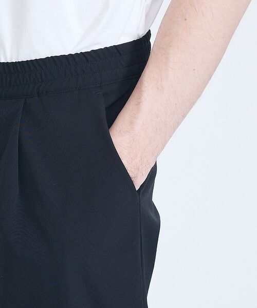 ABAHOUSE / アバハウス パンツ | 【ストレッチ/洗える】1タック イージー ワイドテーパードパンツ【予約】 | 詳細22