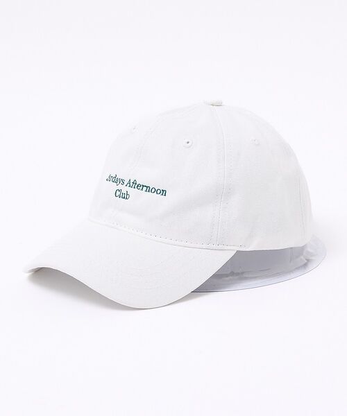 ABAHOUSE / アバハウス ハット | 【Saturdays Afternoon Club】 刺繍キャップ【予約】（アイボリー）