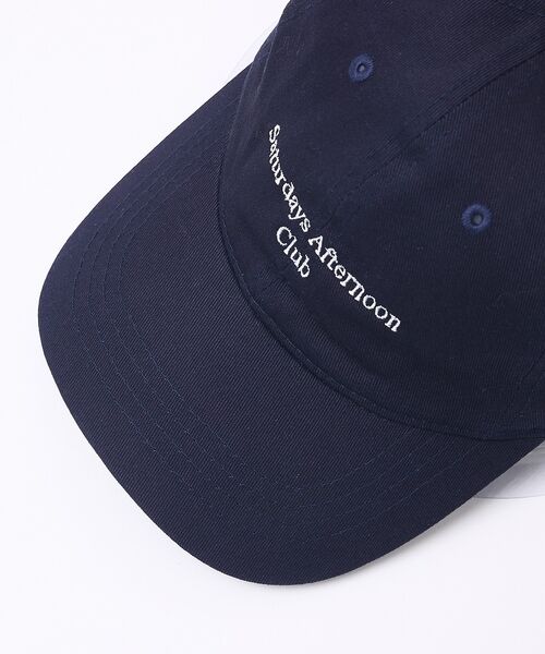 ABAHOUSE / アバハウス ハット | 【Saturdays Afternoon Club】 刺繍キャップ【予約】 | 詳細4